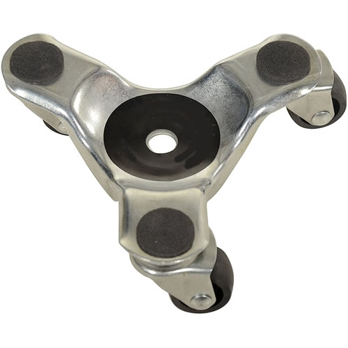 三輪自在キャスター脚台車/M3127VEG-90KGV