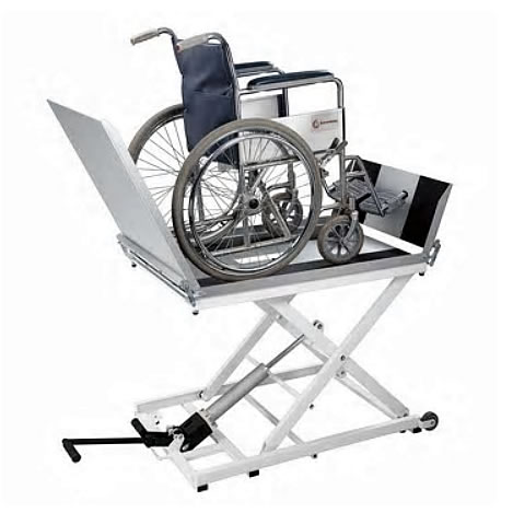 畳式足踏み油圧昇降台車リフトM3131FLA-120KG