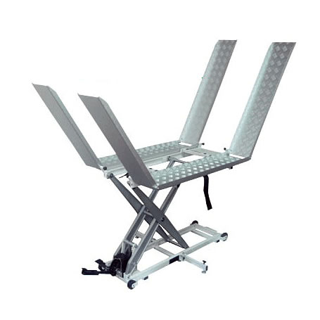 携帯足踏み油圧昇降台車リフトM3131SE-120KG