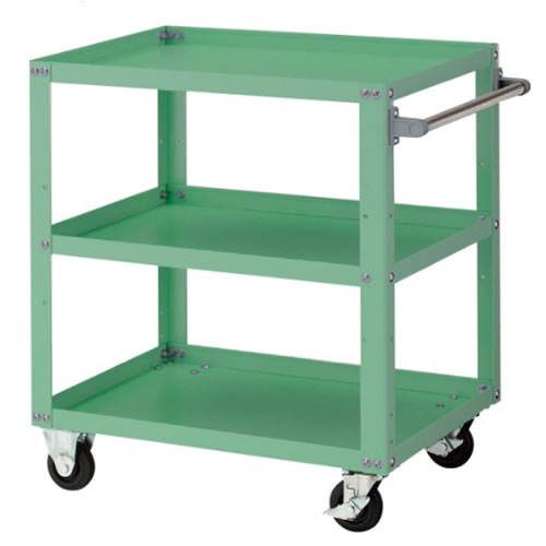 ワゴン台車（静音キャスター付）/M39F-W753S