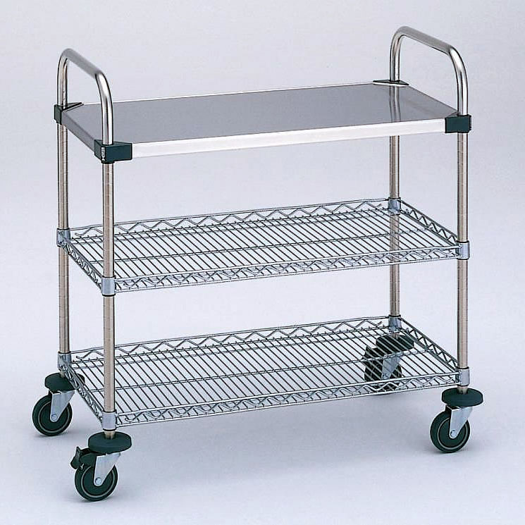 ユーティリティーワゴン（フラット天板1枚+網棚2枚）M469UT-T0UE