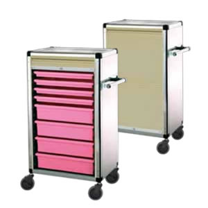 ステンレスキャビントレーワゴン/M488SUSKC-5V8SH