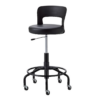 キャスター高作業用チェア塗装脚M536A-BT5