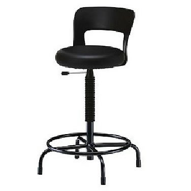 樹脂背付高作業用椅子M536AL-205N