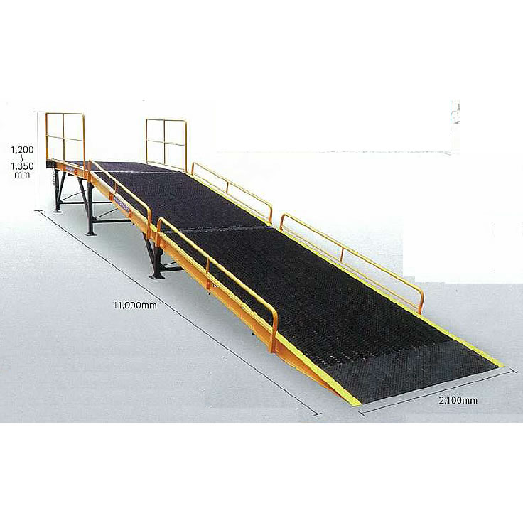 輸入コンテナ荷出スロープ(日本国産)M611VB-6500KG