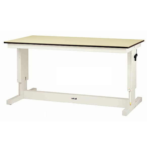 昇降式メラミン天板作業台（1800×900）M651M-1890S-MWS