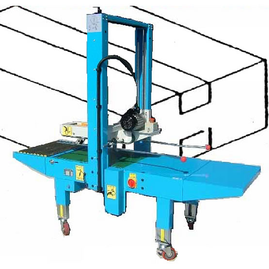カートンシーラー(幅広一枚搬送ベルトタイプ)M686B-662A