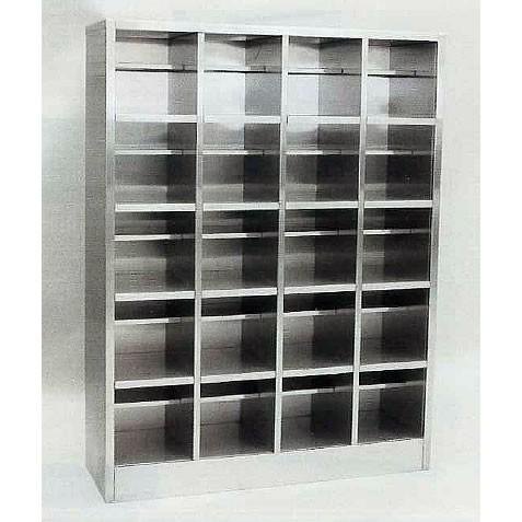 ステンレス下駄箱中棚付M913K23-35-1S