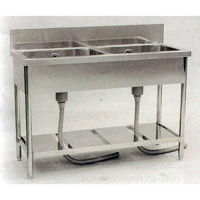 ステンレス二糟シンクM913S2-52016C