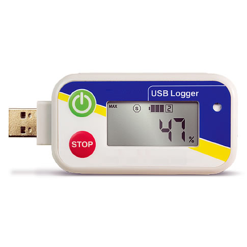 USB温湿度データロガー(温度アラーム付)M994-20248D