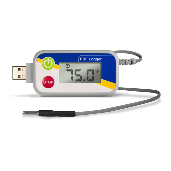 超低温-80度外部センサー式USB データロガー/M994-40530D