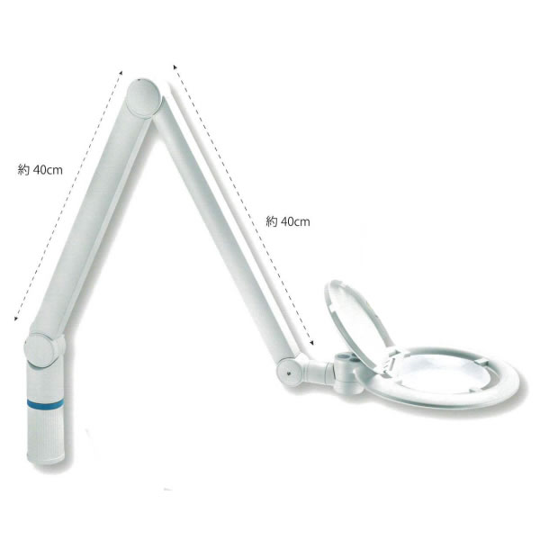 LEDスタンドライト拡大ルーペ/M99E2777-3E