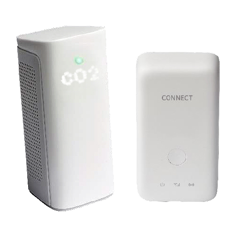 CO2濃度測定器（三密リスク回避システム）MC1SC-2JPS-SET