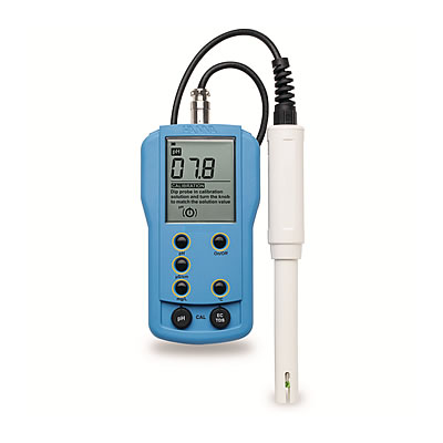 ハンディpH/EC/TDS/温度計（手動校正タイプ）MF2CPS-98115NH