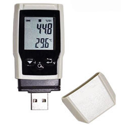 USB温湿度データロガー/MI1USB-202AM
