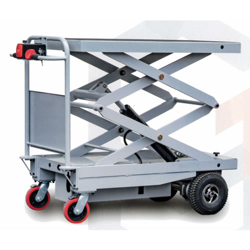 電動走行上下昇降台車400Kg(高揚程1600mｍ)/M2559ET-400KGLT