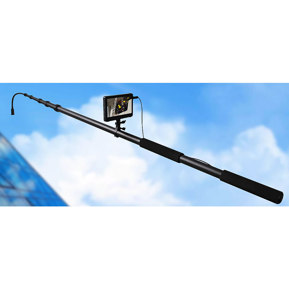8M伸縮ポール高所点検カメラM3205VP-8M