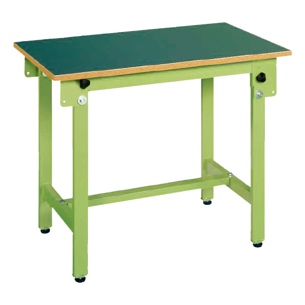 折畳式軽量作業台（リノリューム天板/グリーン）M350K-096FNS