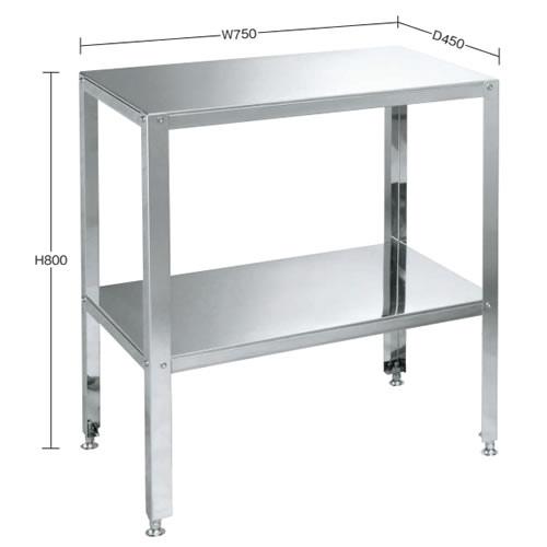 小型ステンレス作業台/M350SUS430-754580S