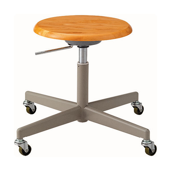 溶接用チェア(耐久鋳物キャスター)M536DL-N5YZT