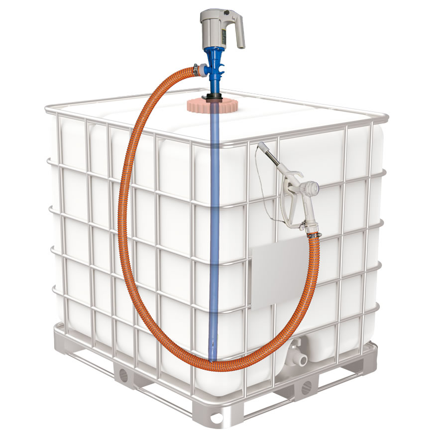 アドブルー(尿素水)IBCコンテナ電動ポンプM58BL-2A