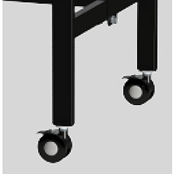 ブラック軽量作業台(150kg高さH740)/M835UM-1260-MBY | シロ産業