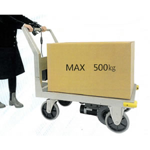 電動アシストステンレス台車500kg/MB17ASUS-500KGK