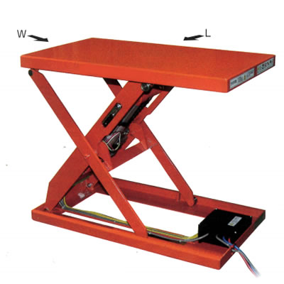 超低床電動シリンダーミニテーブルリフト/MD18LL-100-47V-48VT