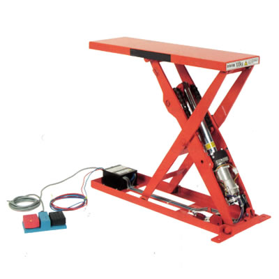 電動式超低床ボールネジ式細長リフト(DC24V)/MD18LSB-100-2007-24VT