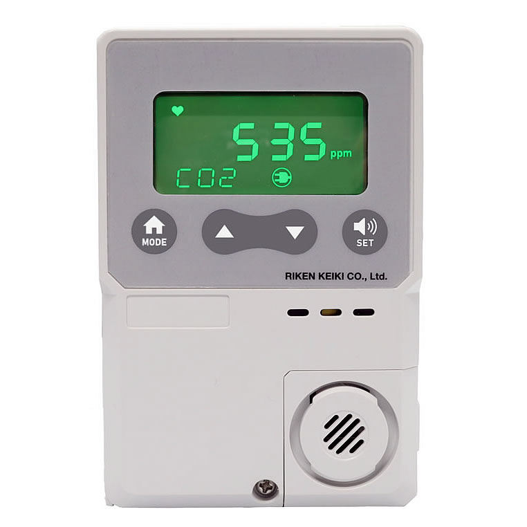 二酸化炭素(CO2)検知モニター新型コロナ対策換気対策用MI10GAS-CO2RK
