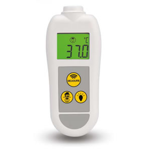 高精度非接触赤外線放射温度体温計/MI1RTH-100M