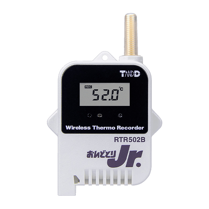 ワイヤレス温度データーロガー(外付けセンサ)RTR502B