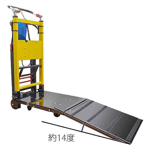電動階段台車用荷台乗込みスロープアタッチメント/M1080ELS-SLPA