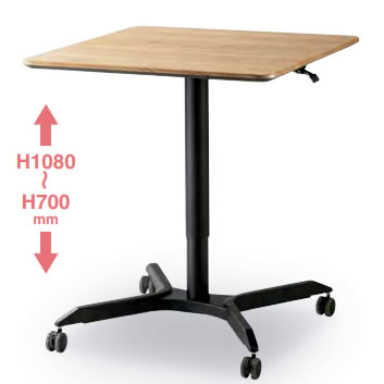 ガスシリンダー昇降作業台/M1375RDG-MTGGS800LMS