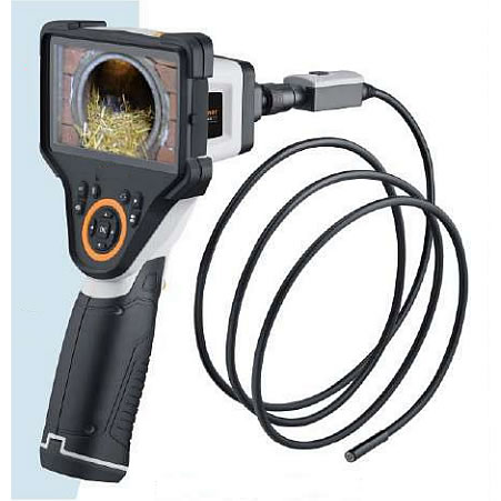 工業用内視鏡防水直視側視2カメラ付きφ9mm×3m/M138VFFD-93H