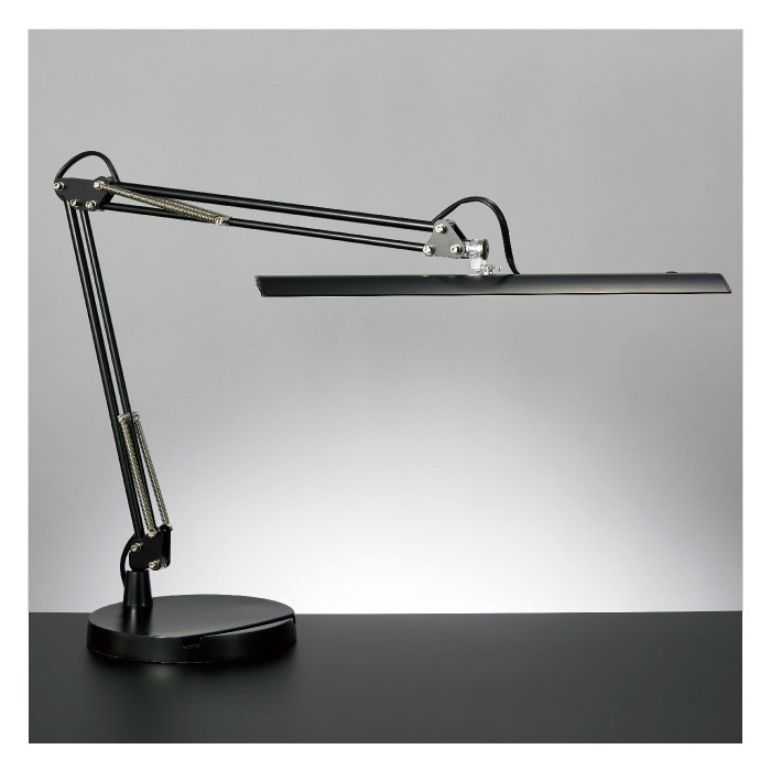 卓上作業LEDライト　スマホ設置スリット付きプレートM2066WL-10DW