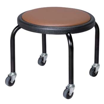 低床作業椅子キャスター付/M350LH-7C4S