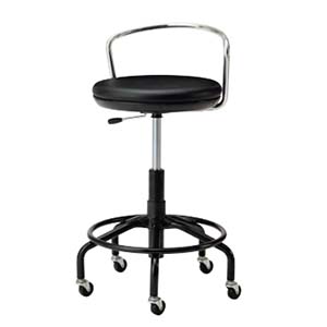 背パイプ付き高作業用チェア（リング付き塗装脚）/M536SM-BT7ZN