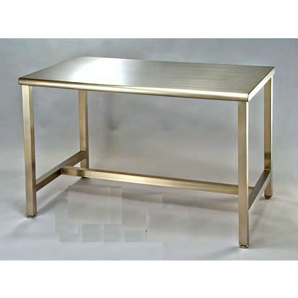 クリーンルーム用SUS430ステンレス作業台（900×600×750）/M913CL-54WC-13C