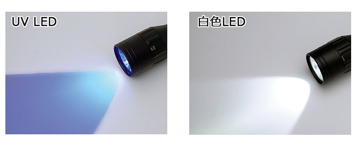 紫外線ペンライト/M83S-UVA/測定/包装/物流/専門 - 株式会社シロ産業