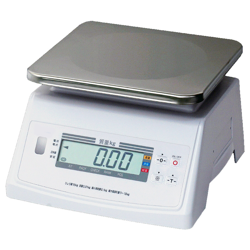 完全防水上皿はかりMH2DS-211W-10K