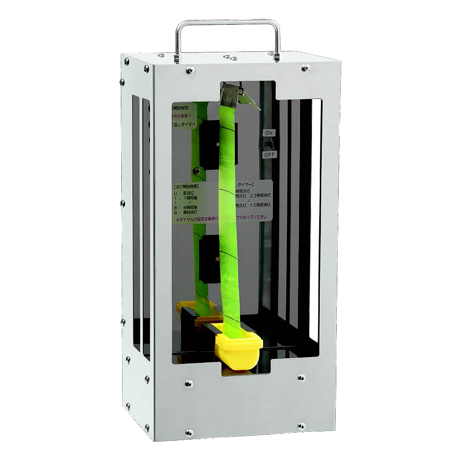 電池式調査用小型粘着LED捕虫器 品番　M1152PL-41BH