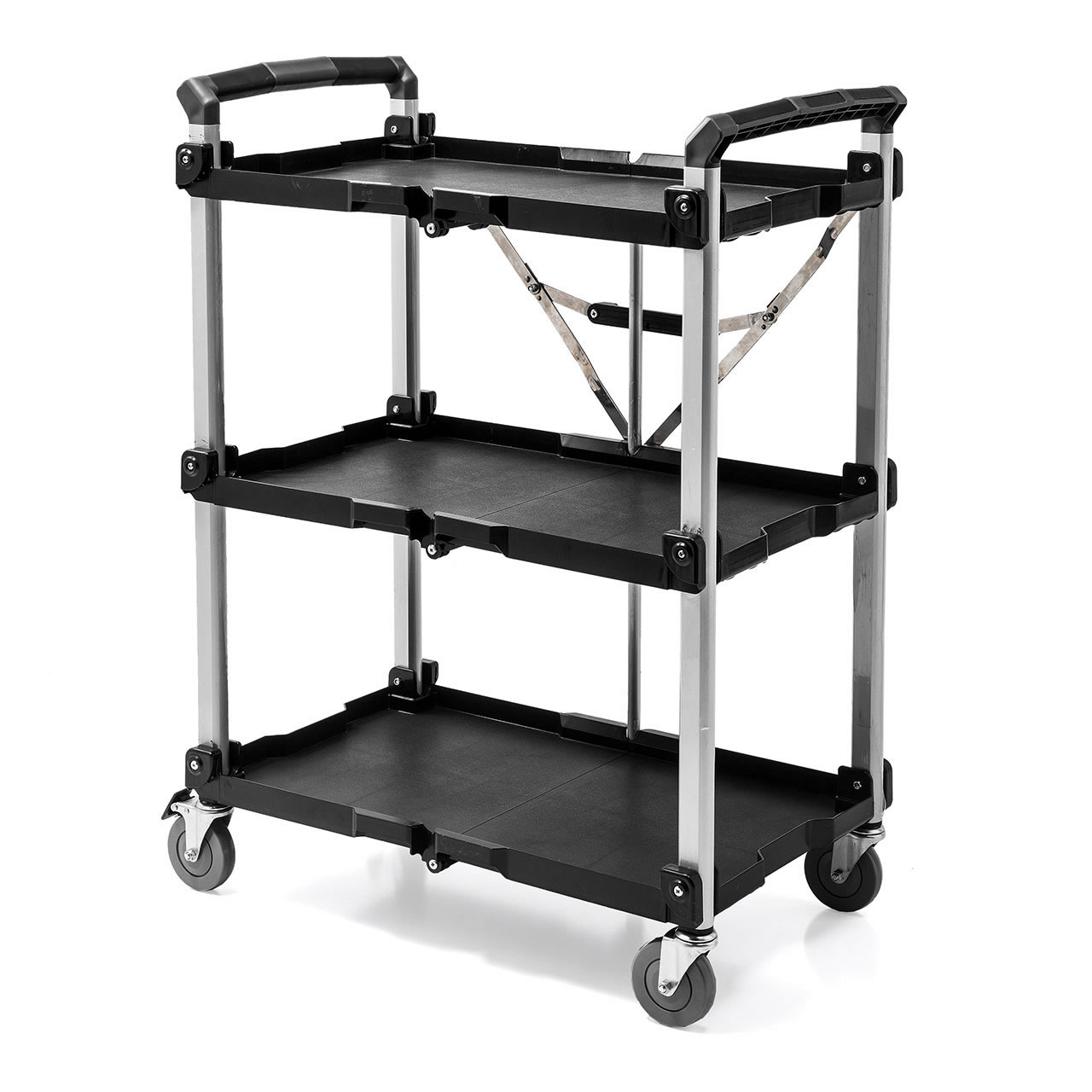 折りたたみ式ワゴン台車/M1375FB-80WT