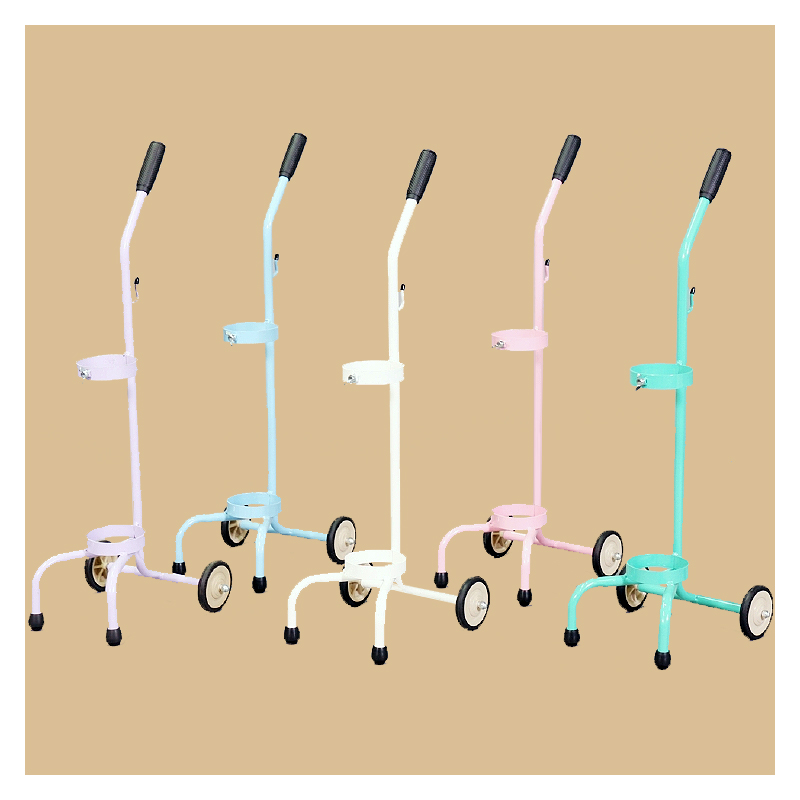 500Lボンベカート　パステルブルー（1本用）/M1637BC-500L-1B