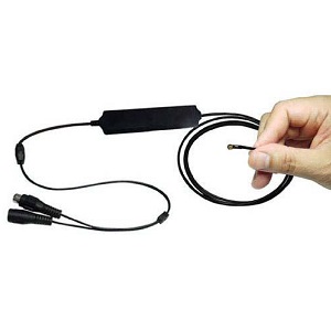 超小型側視カラーカメラ　RCA出力タイプ（1m/65°）/M244SV-1003-65-100W