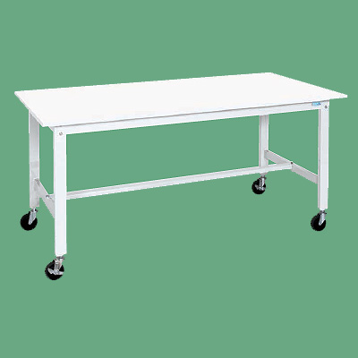 軽量作業台キャスター移動式抗菌・抗ウイルス天板仕様/M350KWK-38VPWSE