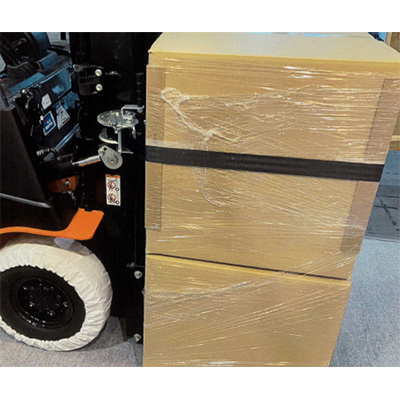 フォークリフト車両用荷崩れ防止ベルトラチェットウィンチ/M3581FLB-5800M