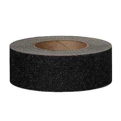 歩行路滑り止めテープ黒色(屋内外用)W50mm×18.２m/M3656NS-31002