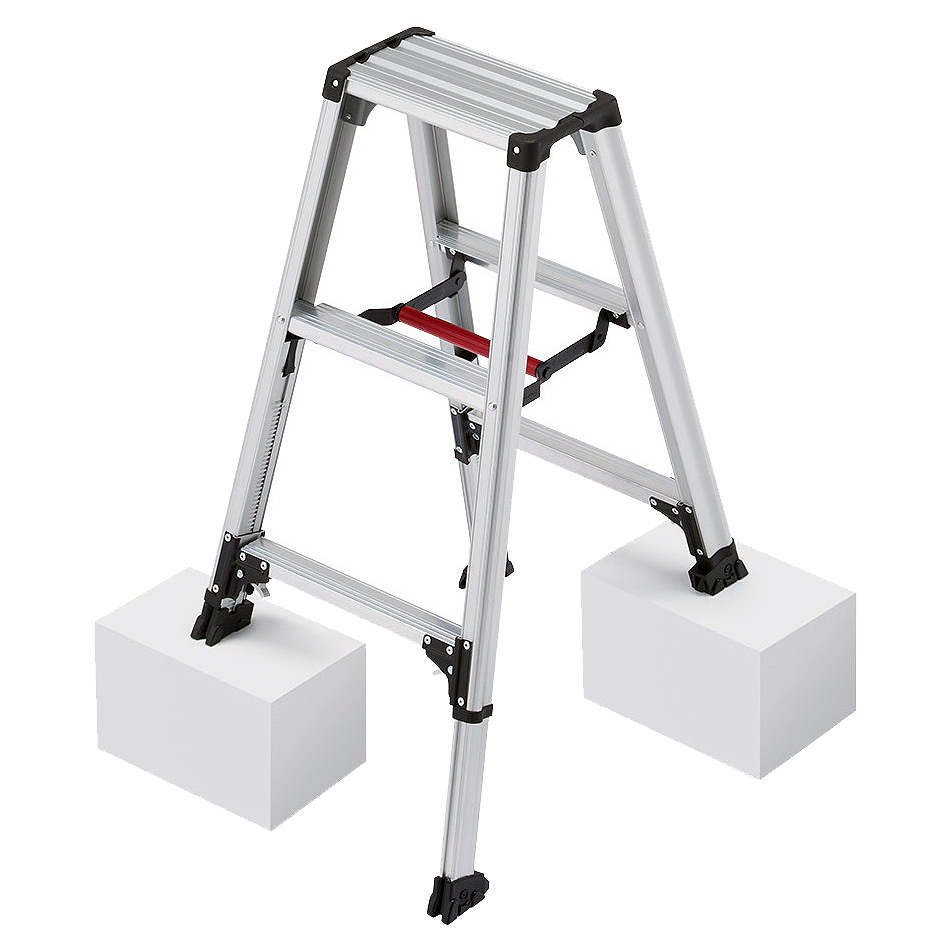 軽量伸縮脚はしご（0.43～0.63）/M380ZS-09AH