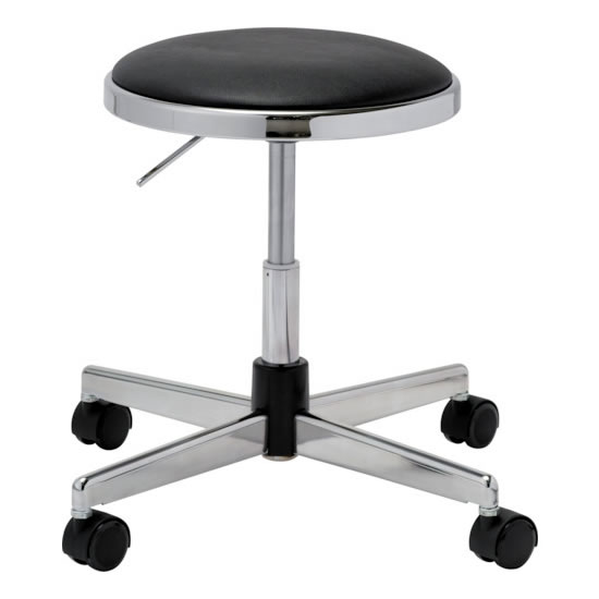 クリーンルーム用導電チェアー（ブラック）/M536EC-DE24LZN-BK